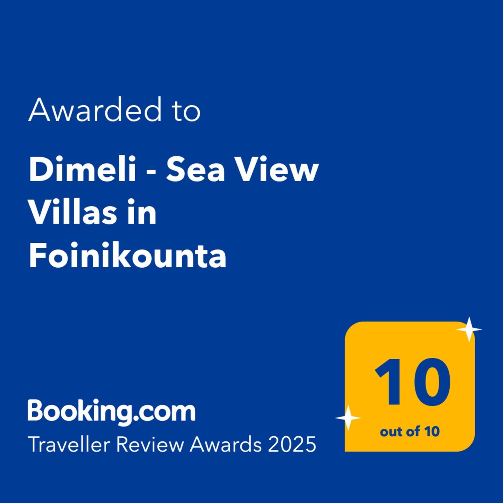 Dimeli - Sea View Villas In Foinikounta Finikounta Eksteriør bilde